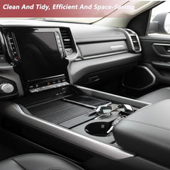Rear view shows durable materials and reliable storage access