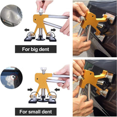 AIRERVO 100W glue gun in use for dent pulling