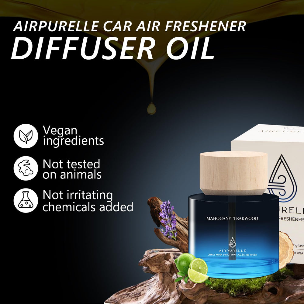 AirPurelle safe premium essential oils keep cabin comfortable.