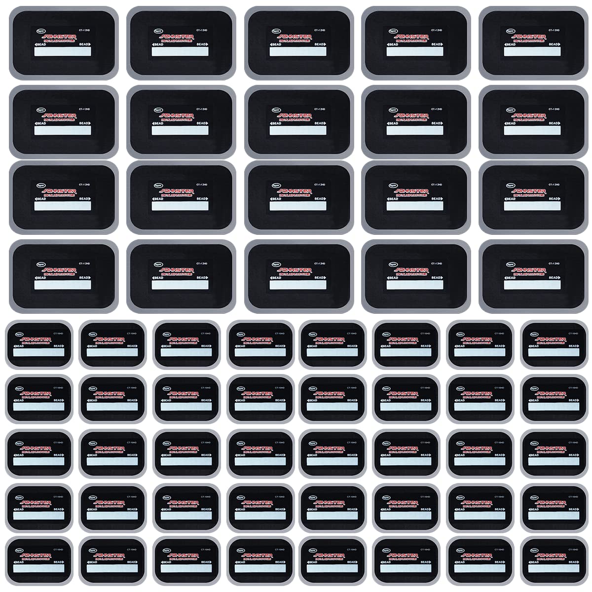 Airsnigi tire patches 2.6x3.2 inch ready for quick puncture repair