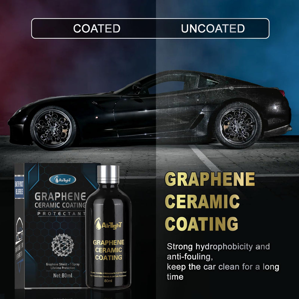 AirTighT showroom-gloss finish after curing enhances car appearance
