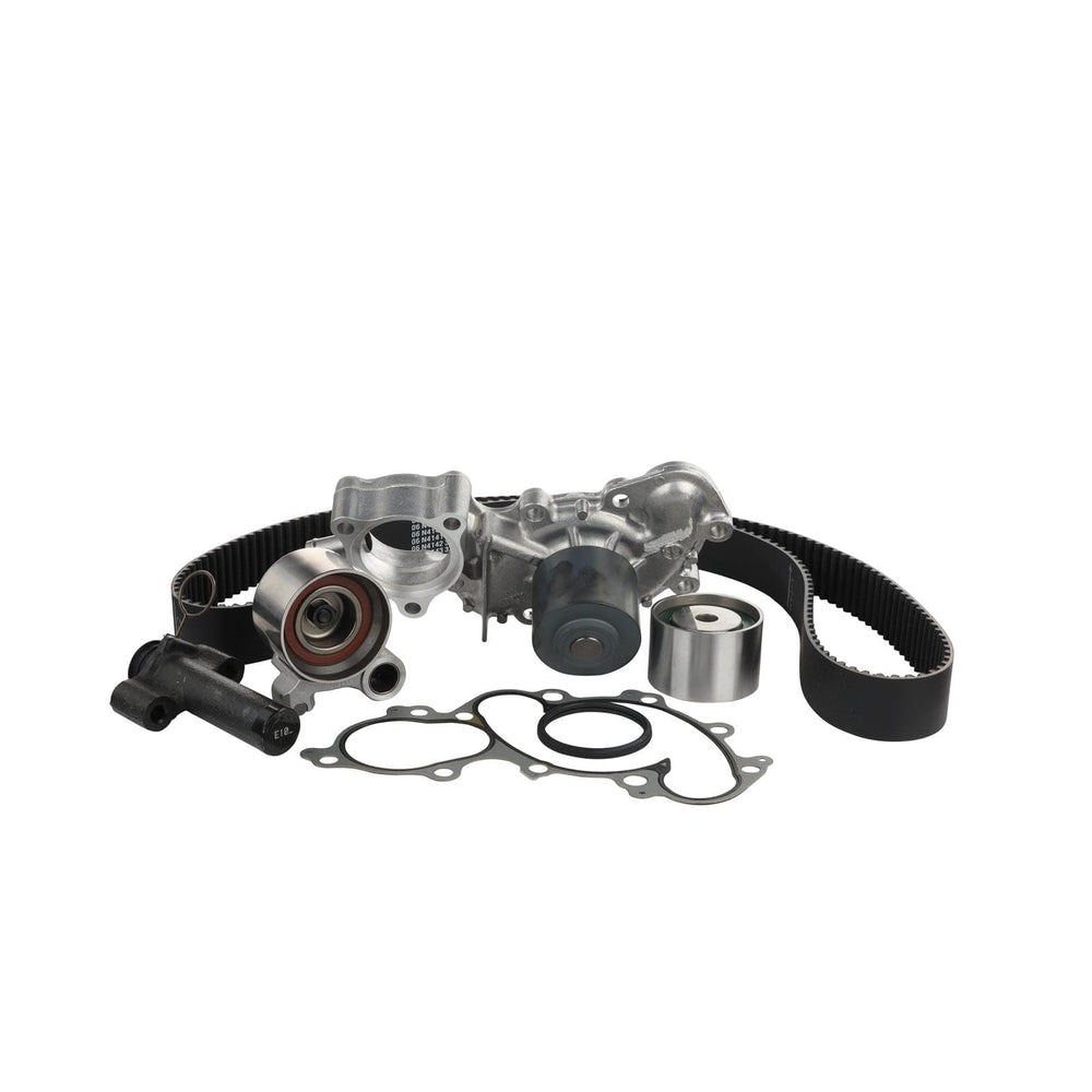 AISIN TKT-025 timing belt image highlighting OEM fitment