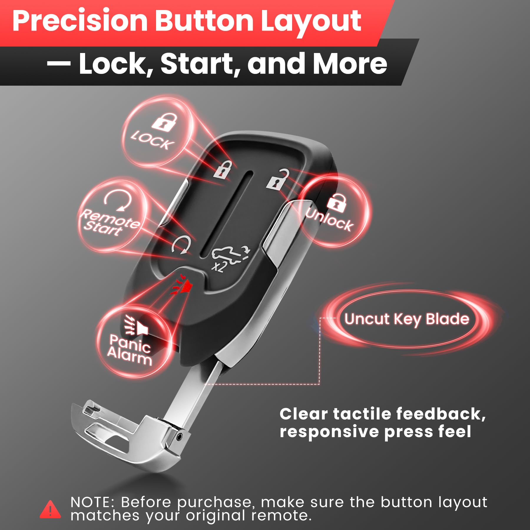 Aituzero fob label — model and FCC HYQ1ES verification for fit confidence.