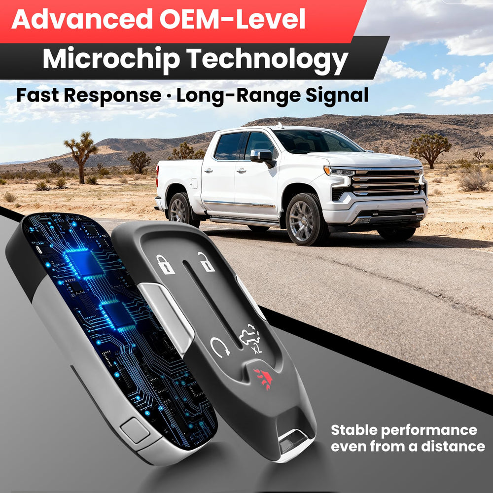 Aituzero packaging — ready-to-order keyless fob for GMC and Chevy trucks.