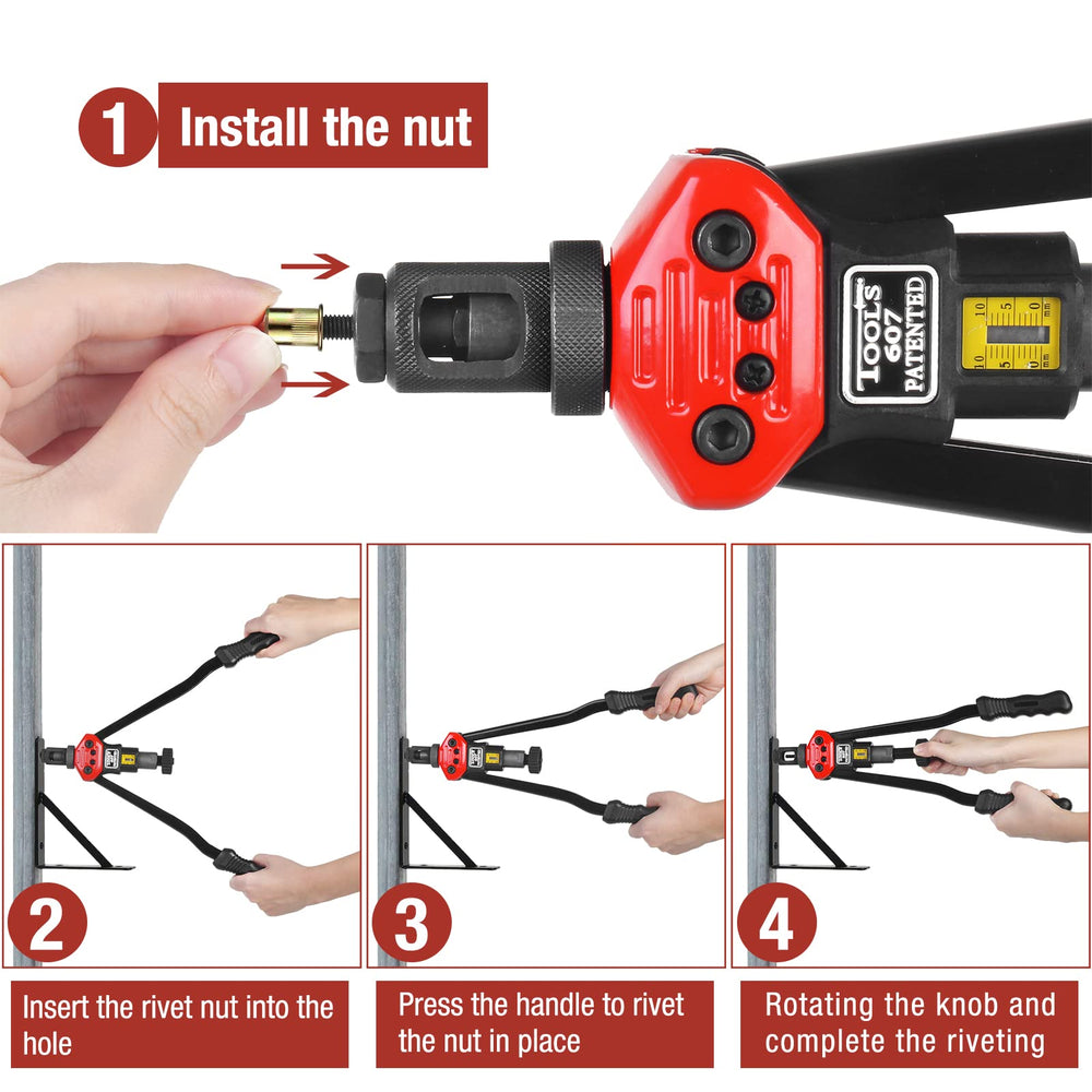 AIUITIO threaded insert kit suitable for bicycles and cars.