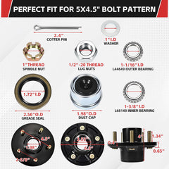 AIUWIZO tapered-spindle 84 compatibility ensures a precise fit