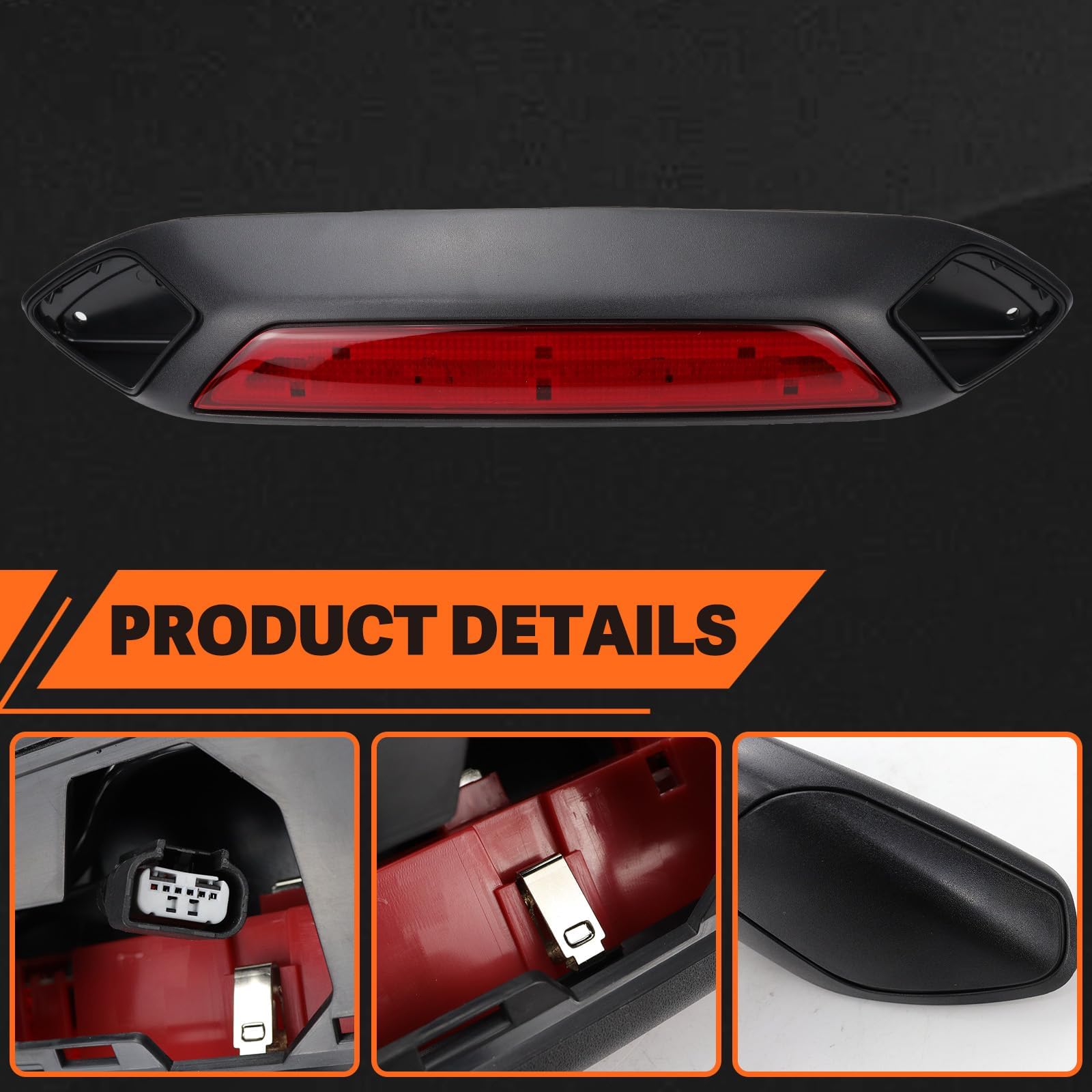 AIWGIW 923-127 durable ABS plastic with clear red lens.