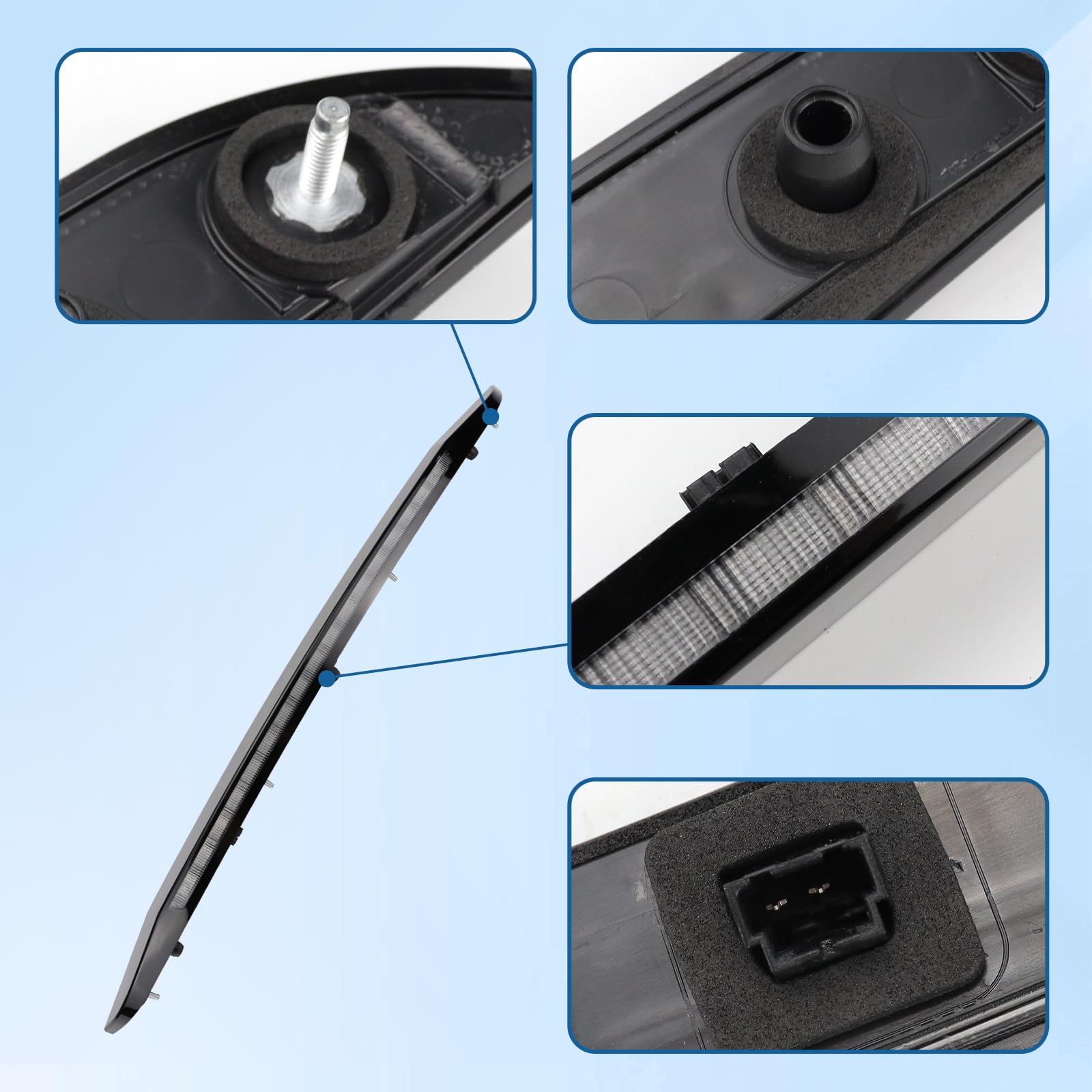 ABS plastic body with sealed lens for AIWGIW stop light