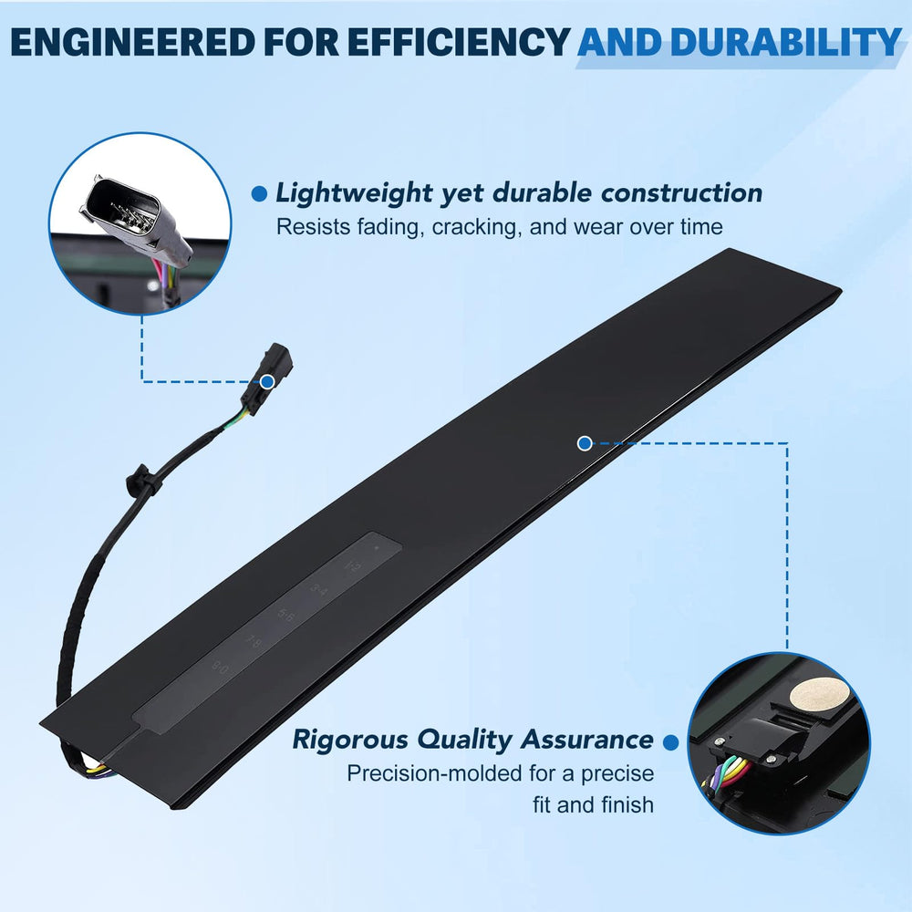 AIWGIW Easy-install B-Pillar trim supports quick, tool-friendly upgrade.