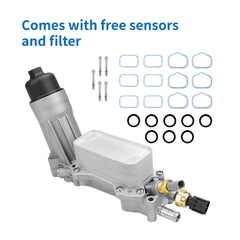 AIWGIW aluminum oil cooler highlights durable heat-dissipating body