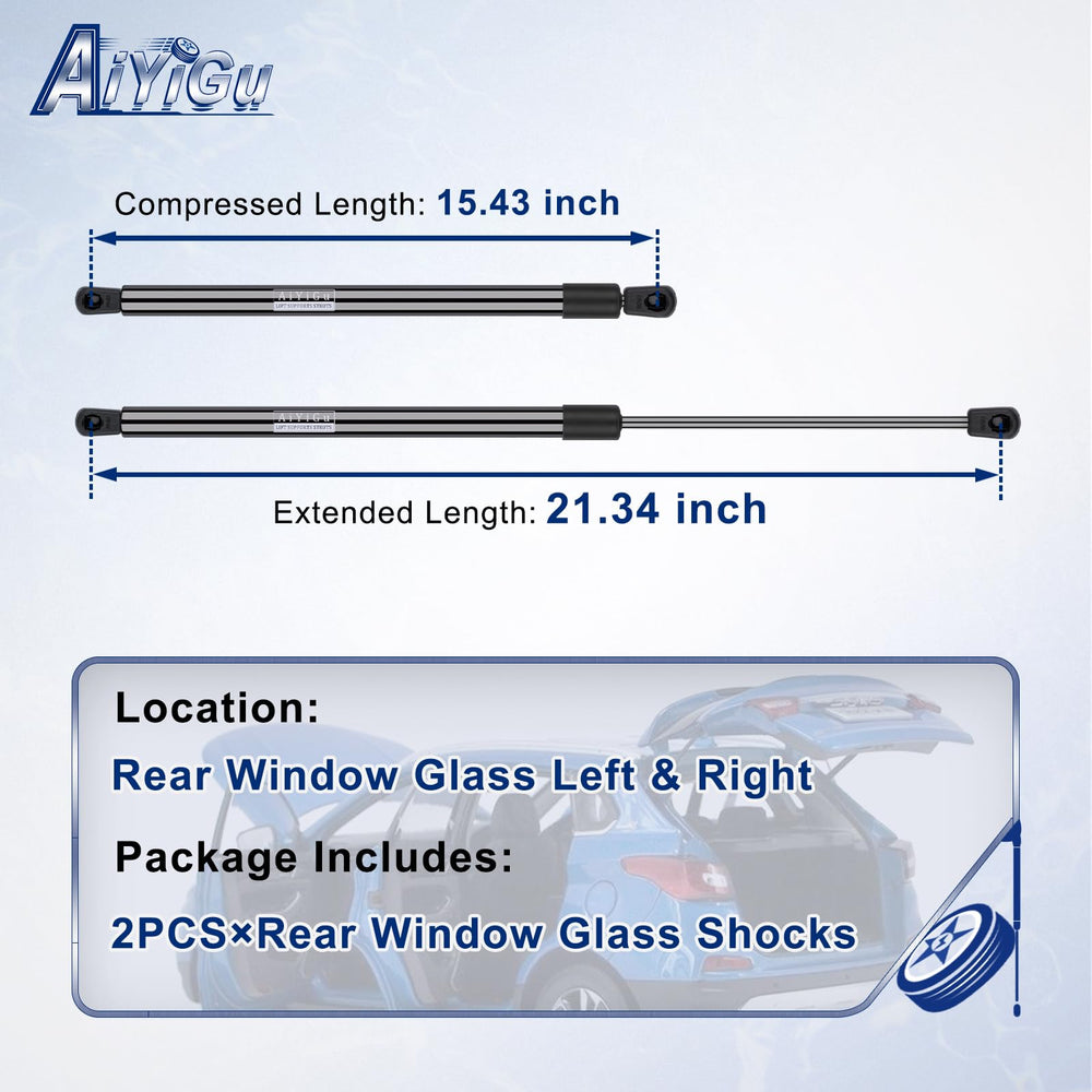 AiYiGu 4294 rear window shock right side improves lift action for Honda CR-V.