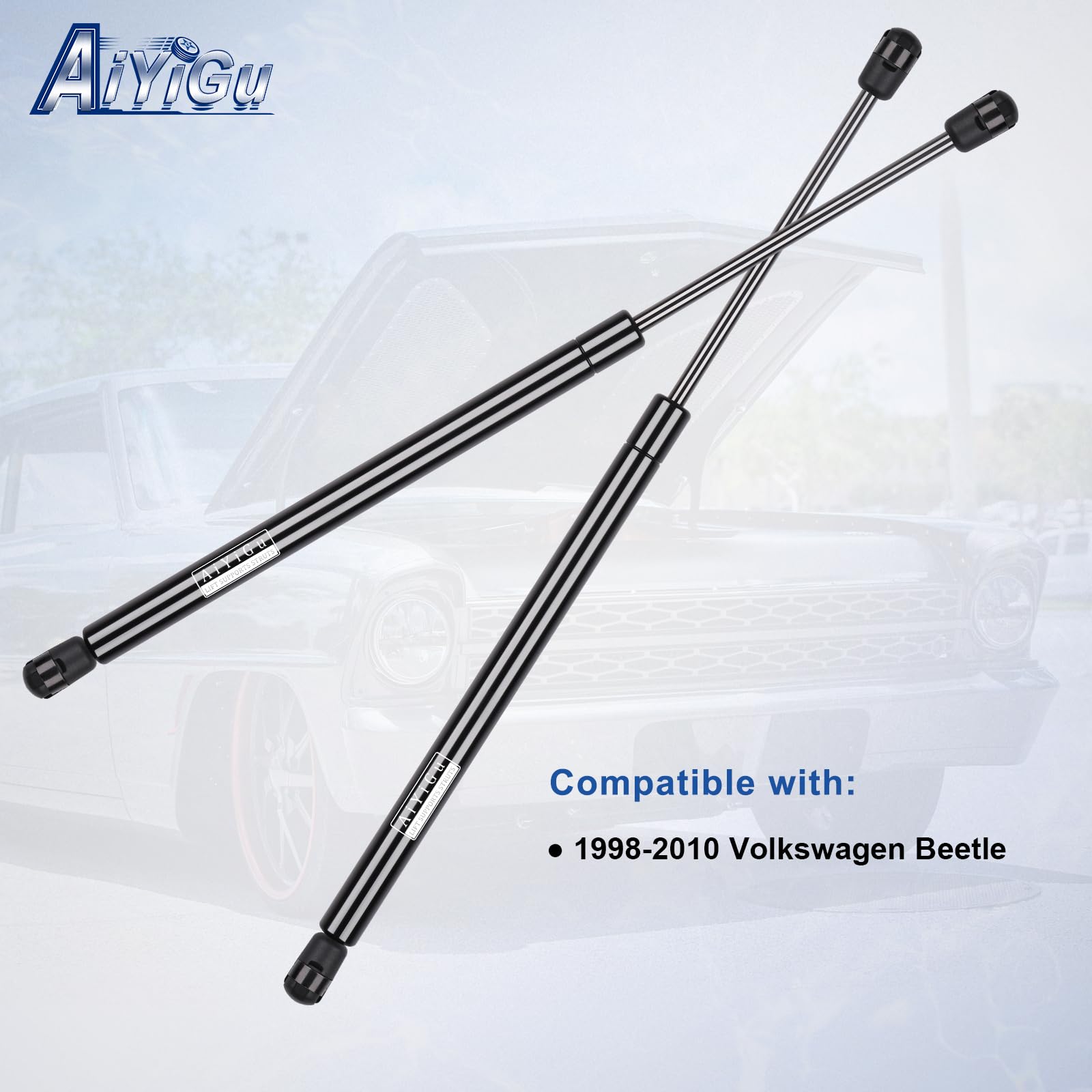 AiYiGu 4325 packaging showing two shocks included in the box