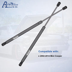 AiYiGu 4360 rear hatch shocks extended length showing full travel