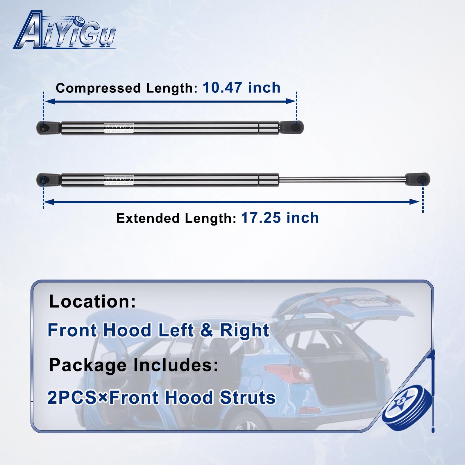 AiYiGu 4366 compatible with Jeep Liberty 2002–2007.