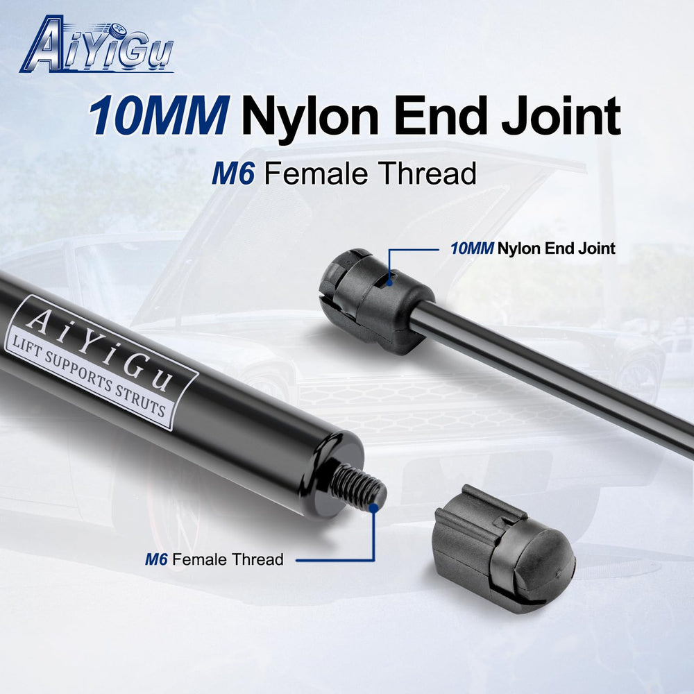 AiYiGu 4550 front hood strut compressed length fits compact engine bays