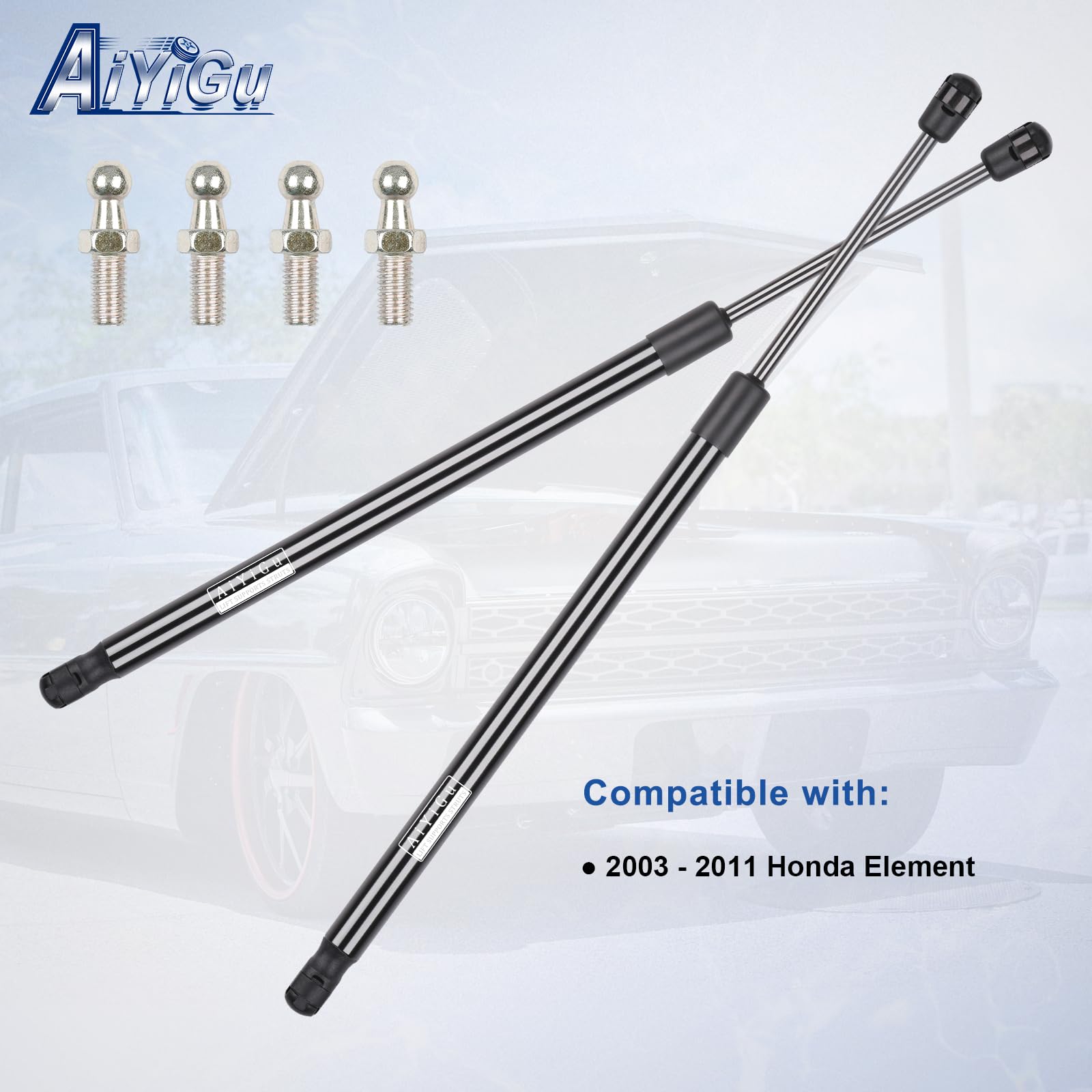 AiYiGu 4585 extended gas spring delivers controlled opening action