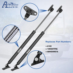 AiYiGu 6102 packaging content shows two shocks for RX300