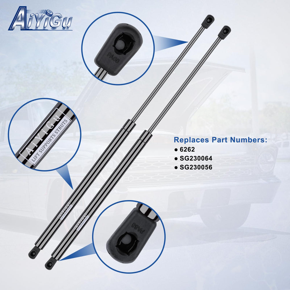AiYiGu 6262 pair of gas springs included for both sides of the hatch