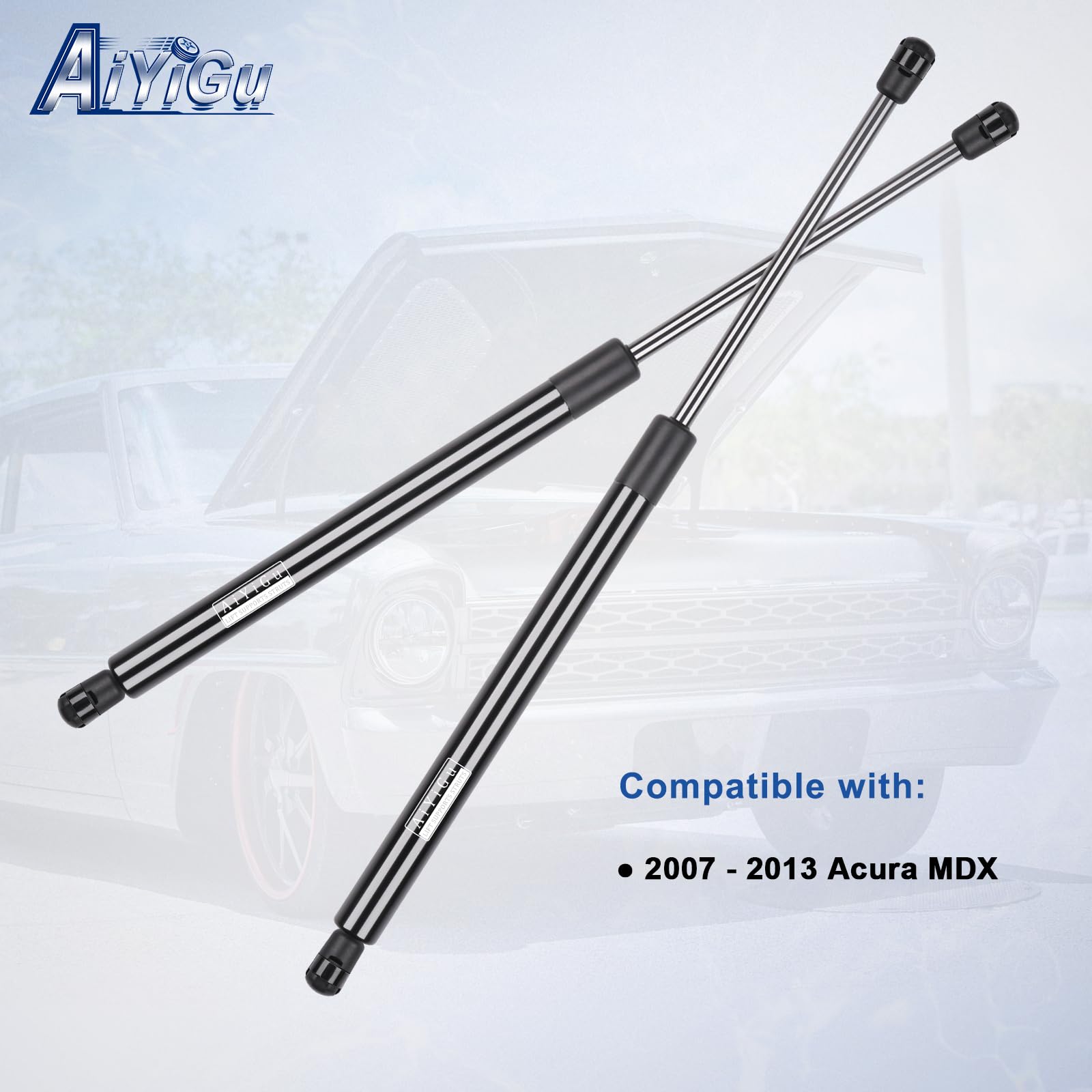 AiYiGu 6339 compatibility with Acura MDX 2007–2013 supports quick hood opening.