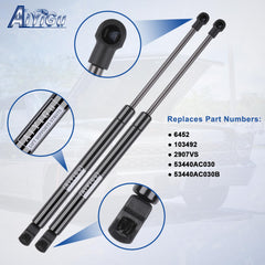 AiYiGu 6452 hood struts pair ensures balanced hood lift