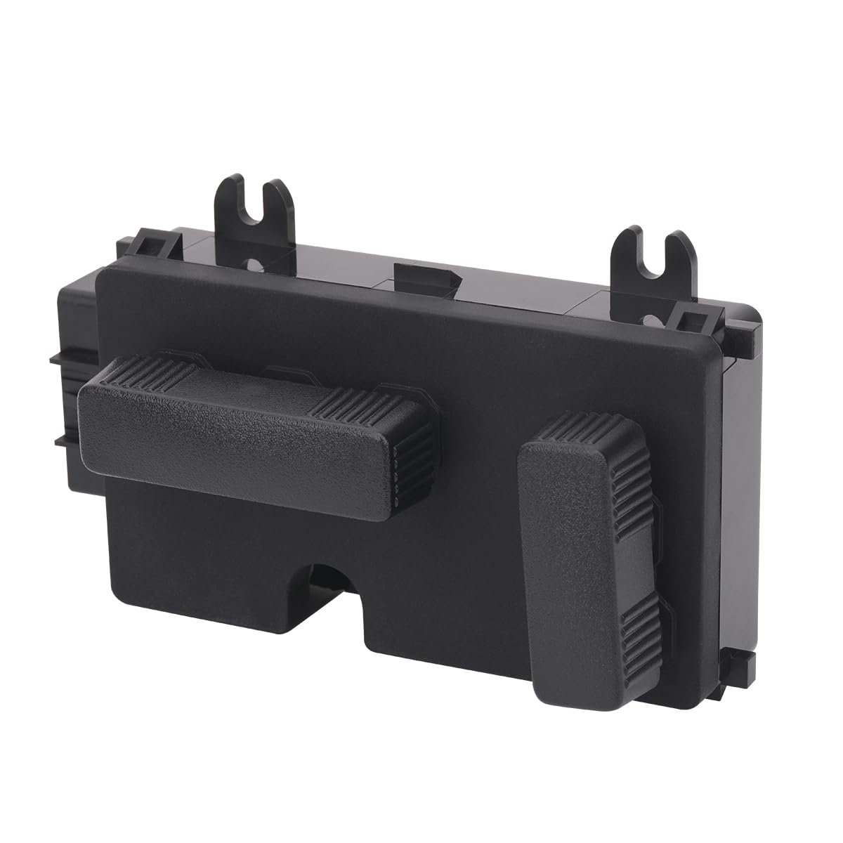 AiYiGu 8-way seat switch close-up showing driver-side control for precise recline adjustments