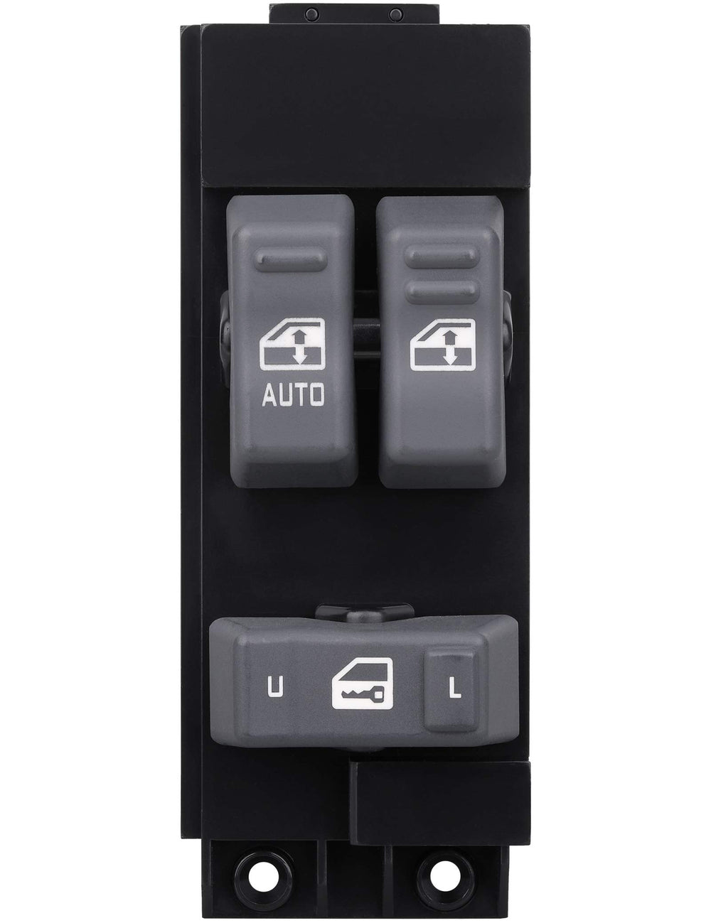 AiYiGu driver side window switch with gray buttons for Chevy Silverado 1999-2002, front-left control.