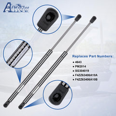 AiYiGu Ford Mustang trunk gas springs provide smooth lift