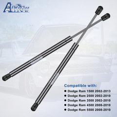 AiYiGu hood strut length spec shows compressed length of 10.98 inches.