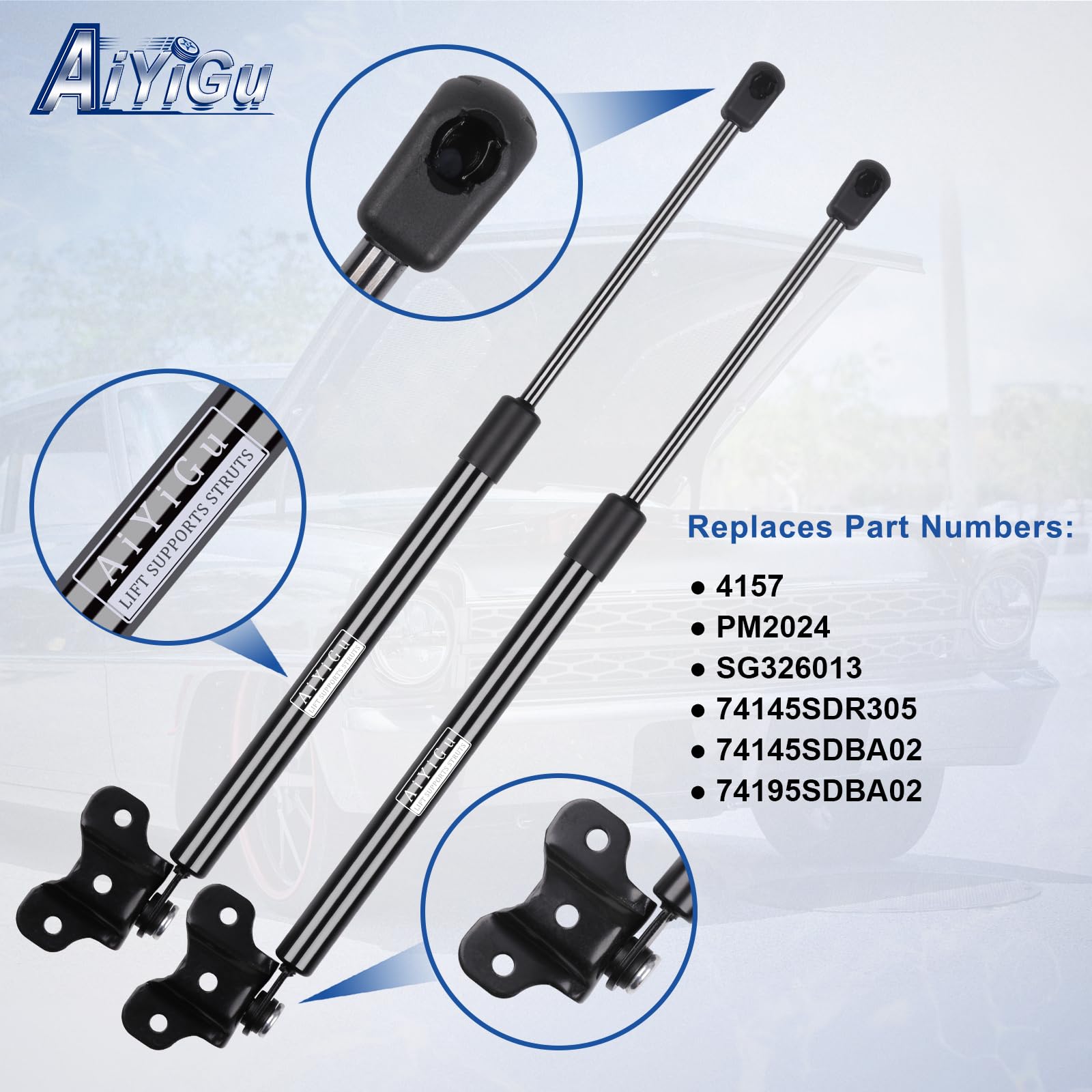 AiYiGu compressed length detail for precise fitment