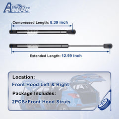 AiYiGu extended-length struts offer 12-99 inches of travel for reliable openings
