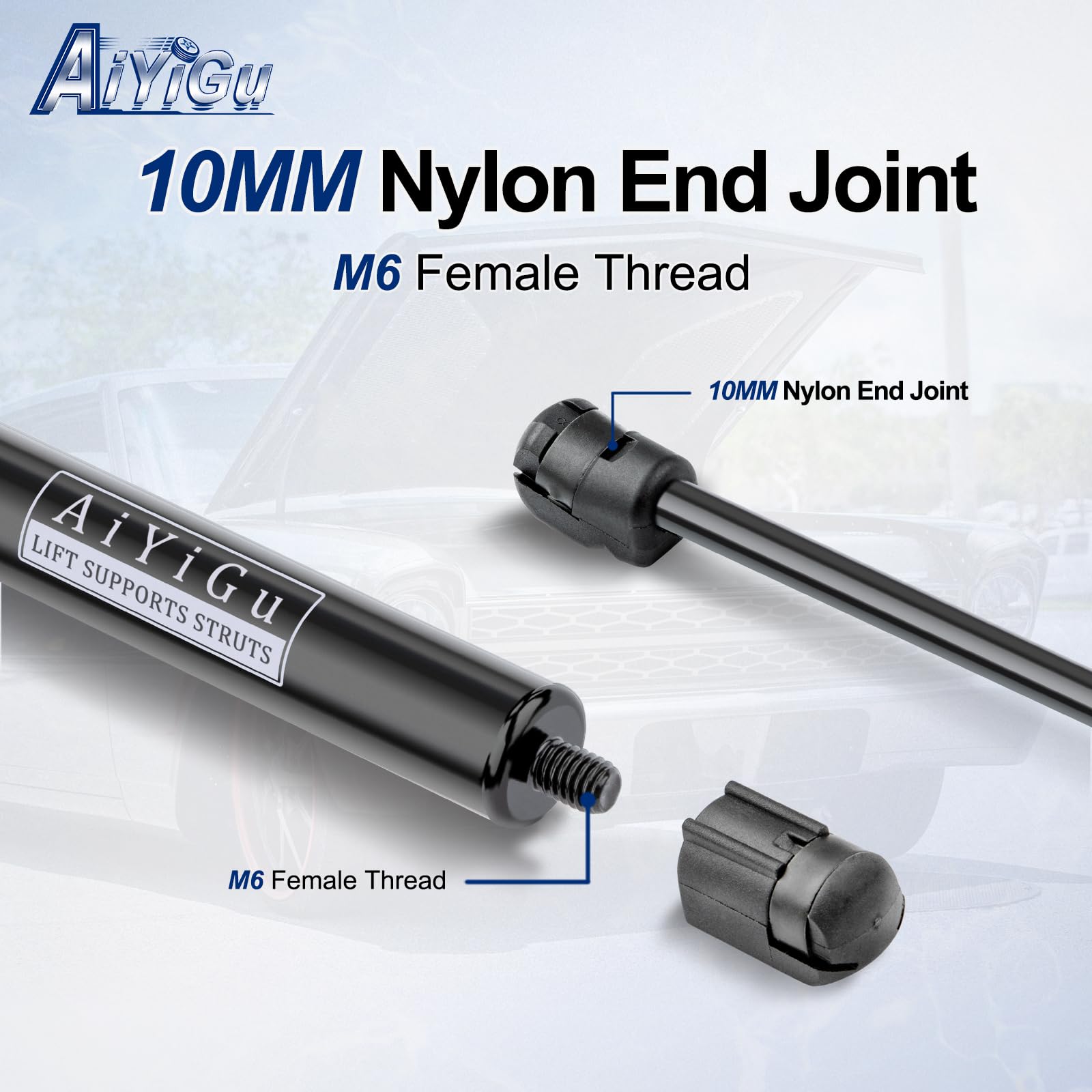 AiYiGu installation requires no screws; use a flathead screwdriver