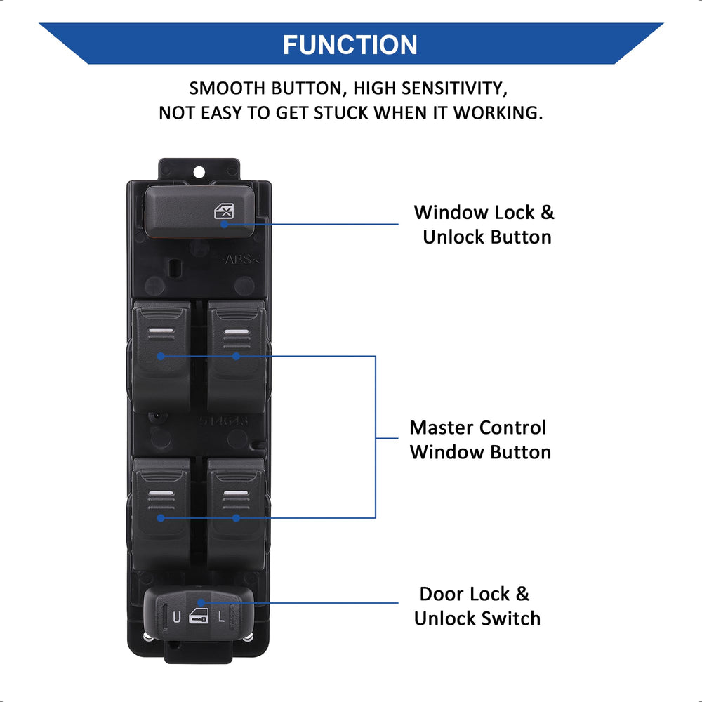 AiYiGu window switch Colorado-Canyon installation for quick replacement.