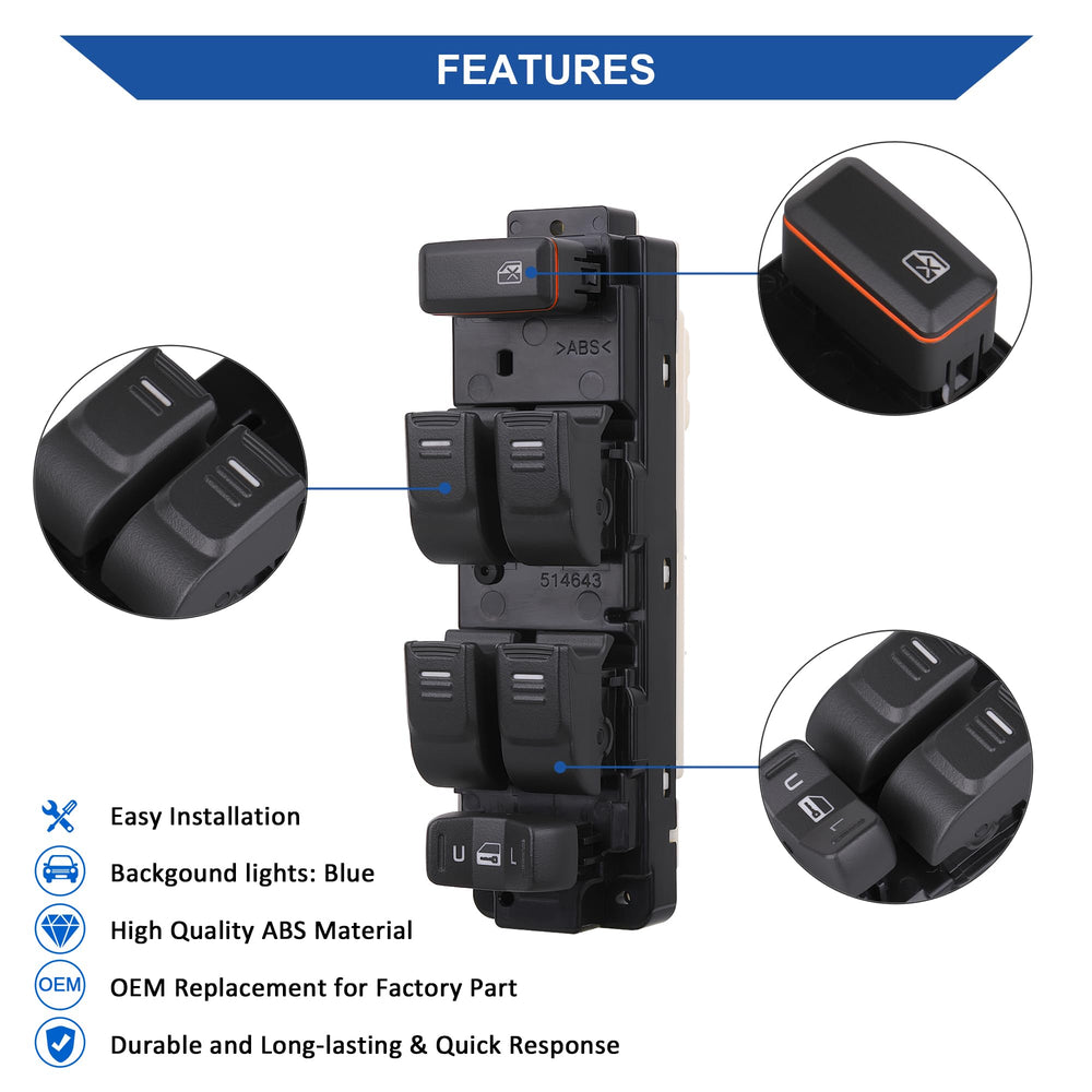 AiYiGu orange-circle lock button detail, signals secure window and door lock control.