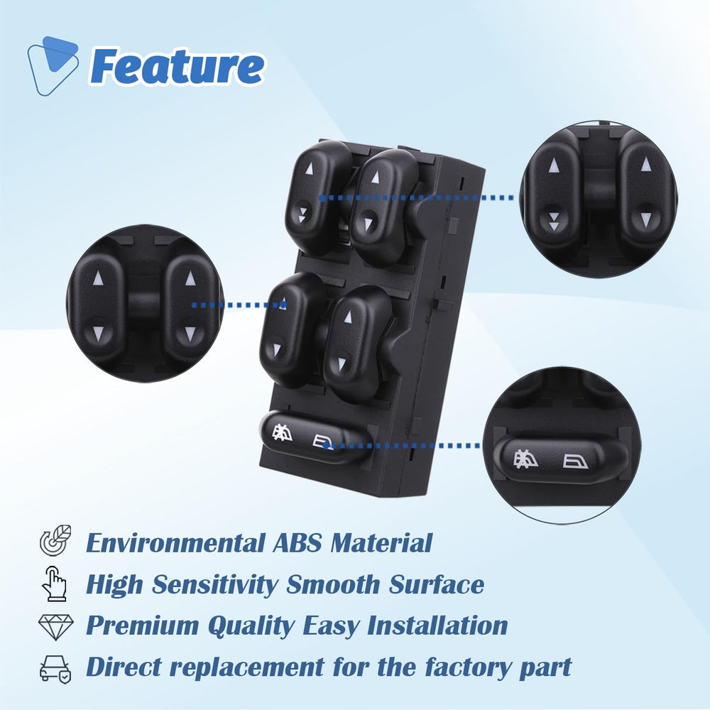 AiYiGu power window switch for Mercury Marauder fits 2003-2004 safely