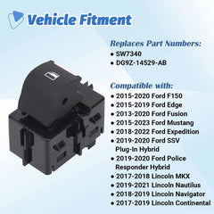 AiYiGu passenger-side window switch for Mustang offering precise control.