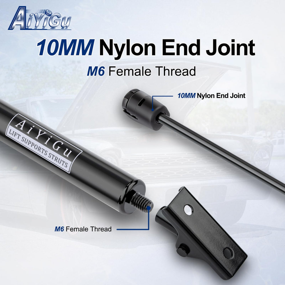 AiYiGu package includes two shocks with no screws required.