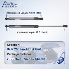 AiYiGu rear window shock right 6253 keeps Lincoln Navigator lift steady.