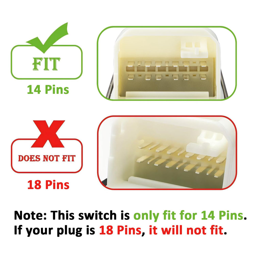 AiYiGu replacement part numbers guide for model fit
