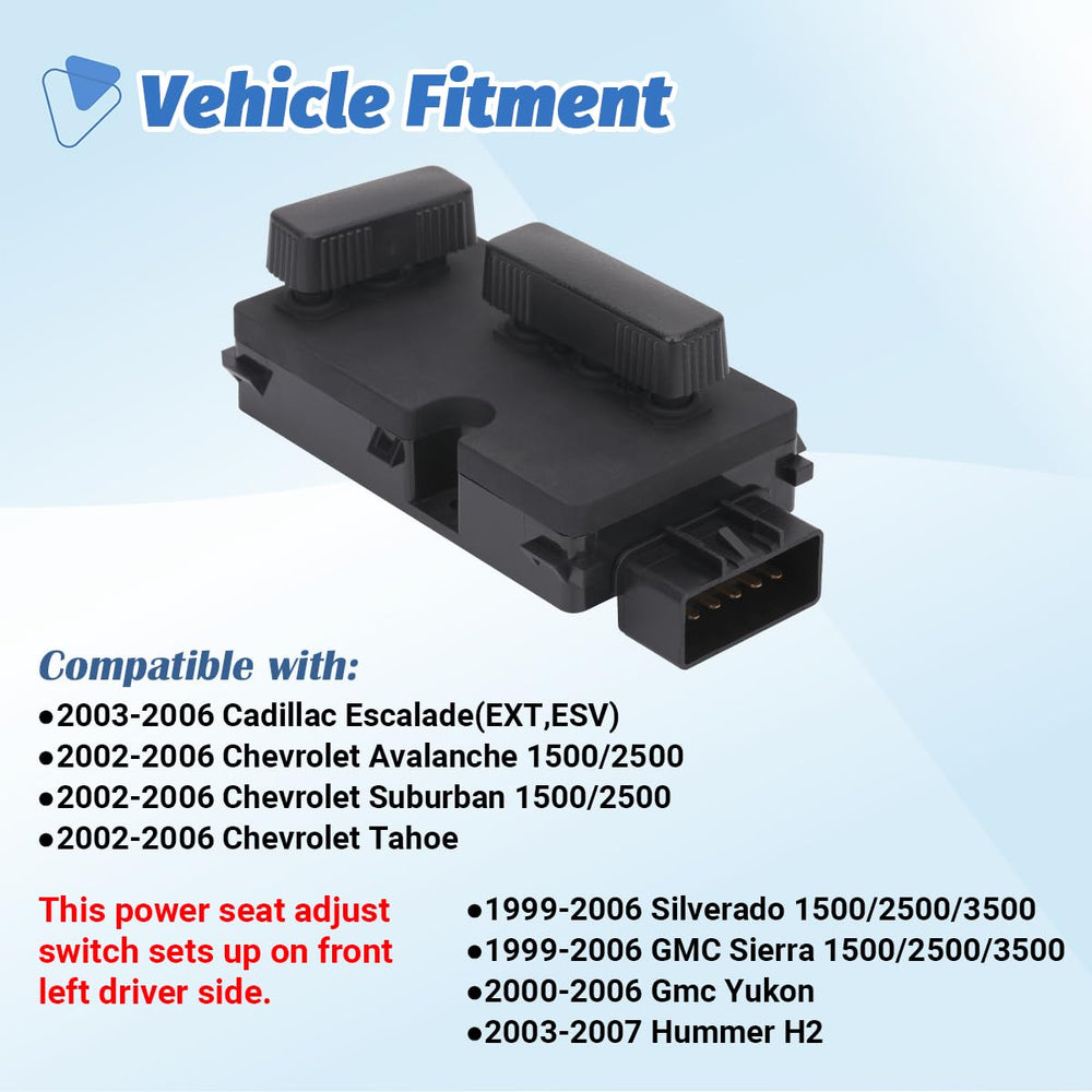 AiYiGu replacement front-left switch for 12450166 ensuring OEM-style fit and reliability