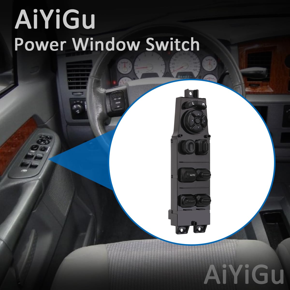 AiYiGu front driver side switch includes removal tool for easy replacement.