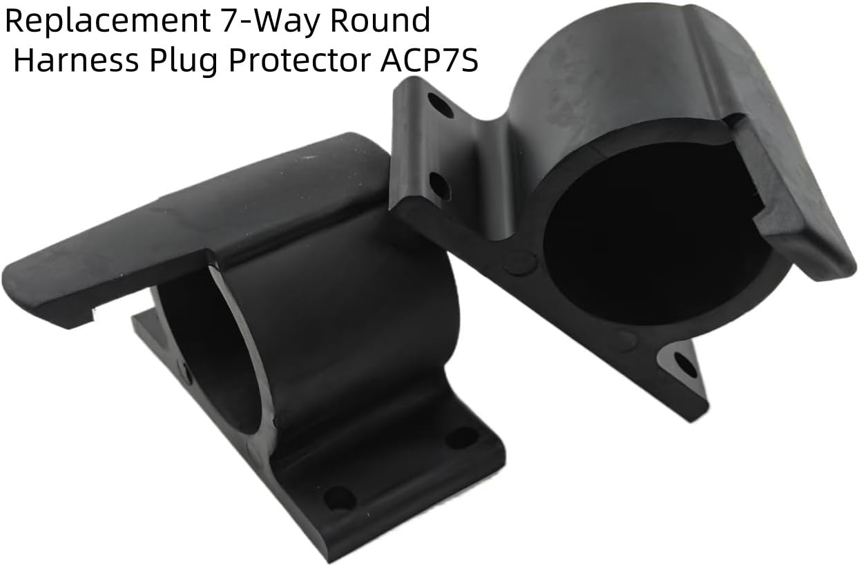 Aizhuer compact 2-pack for easy installation on round 7-way plugs