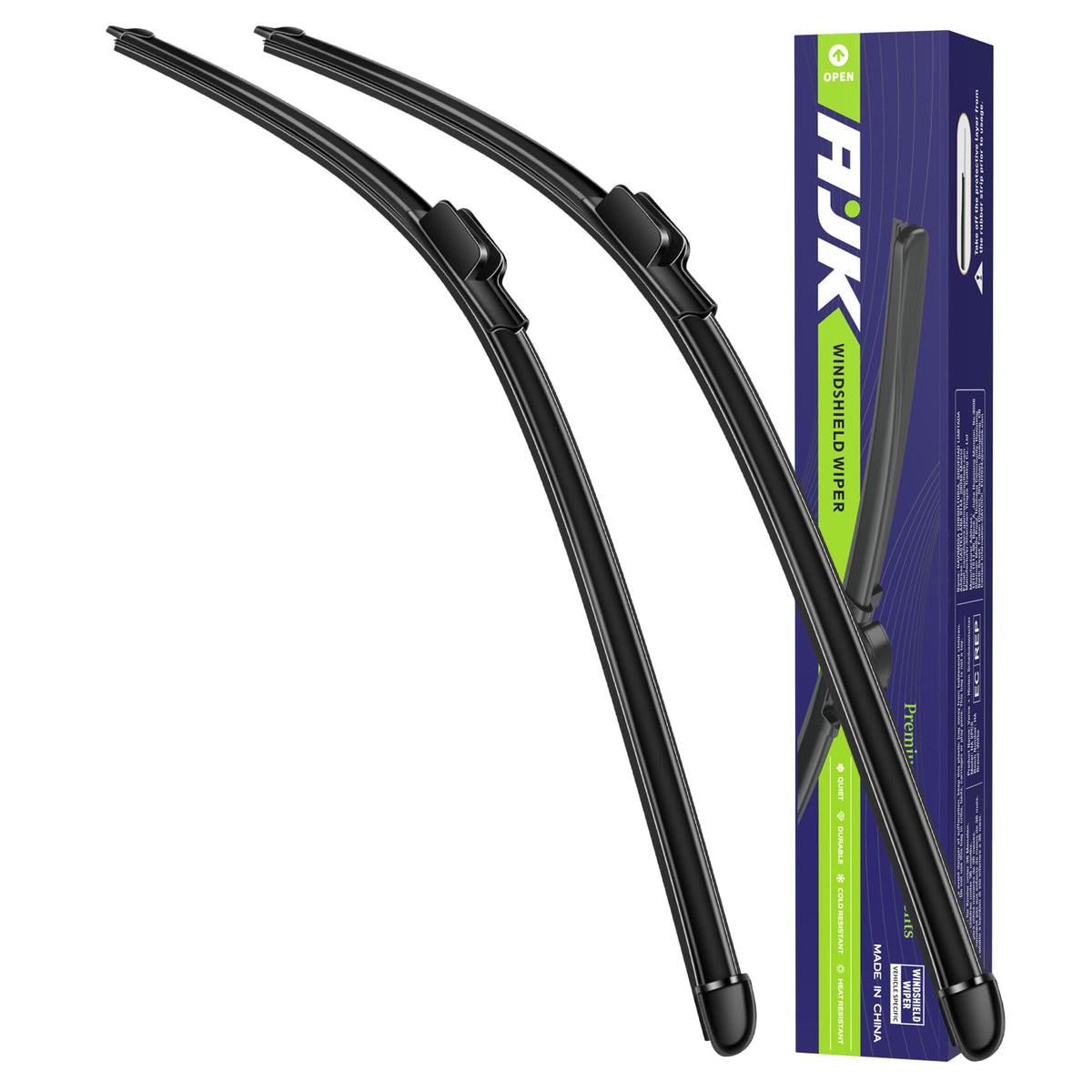 AJK wiper blades for Honda Accord 2023-2024 driver-side, rain visibility