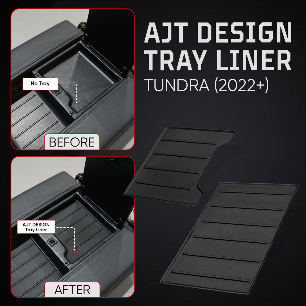 AJT DESIGN anti-slip center-console mat prevents shifting.