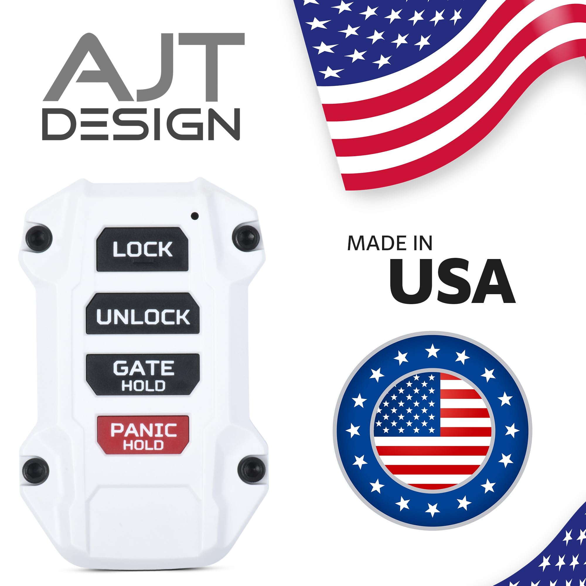 AJT DESIGN fob case interior assembly illustrates clean tool-free installation