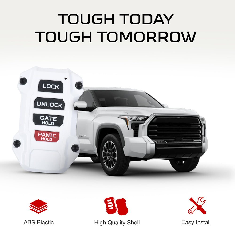 AJT DESIGN replacement fob for 4Runner 2025 shown with rugged look and durability