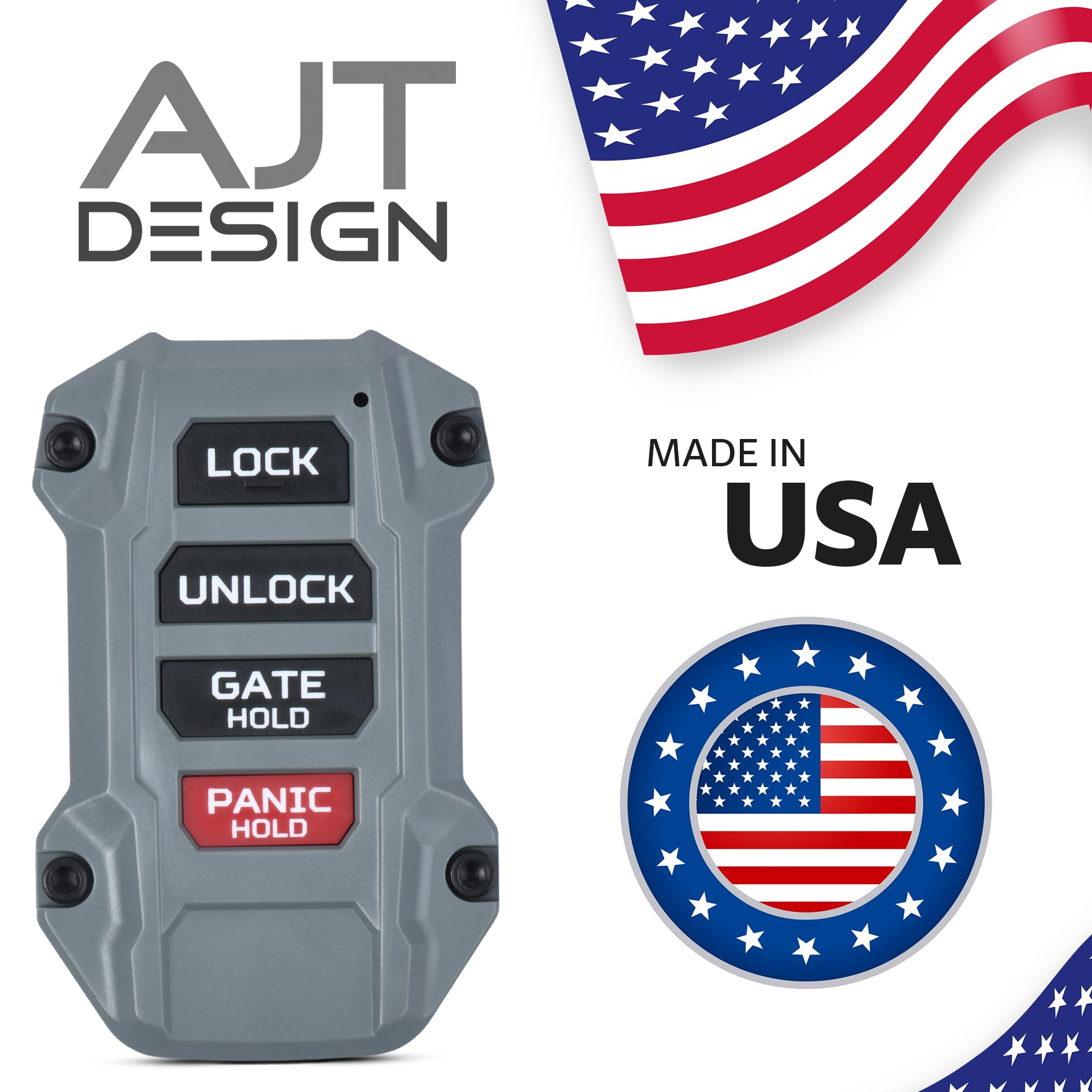 AJT DESIGN Sequoia 2023 replacement fob front view secure fit