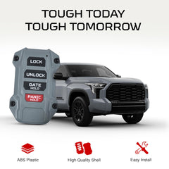 AJT DESIGN Tundra 2022 replacement fob front view highlights precise fit