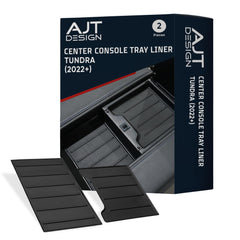 AJT DESIGN upper center-console liner for Tundra/Sequoia, provides precise fit.