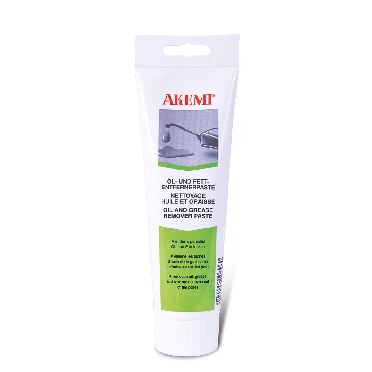 Akemi Oil & Grease Remove Paste creamy texture for easy stain removal on natural stone.