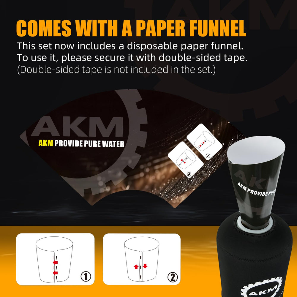 AKM pure water rinse for car wash delivers streak-free results
